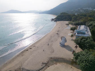 下長沙泳灘