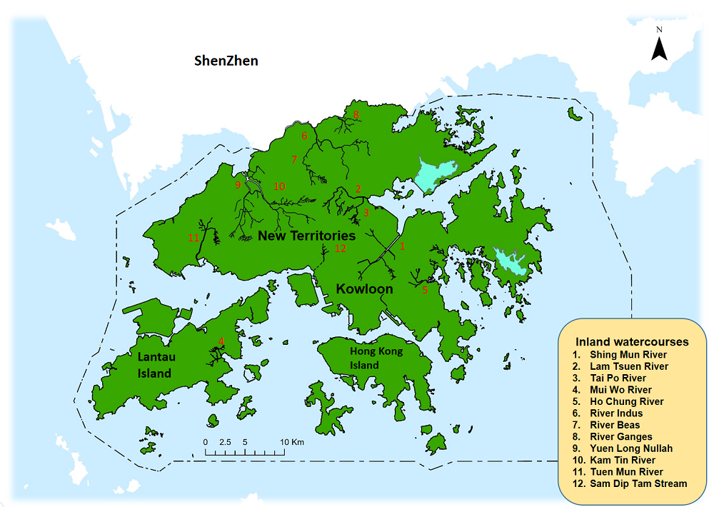 Map of Water Control Zone