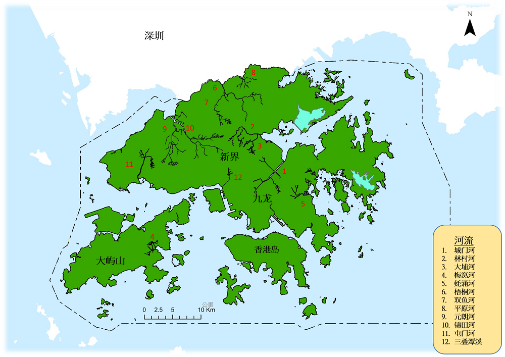 Map of Water Control Zone