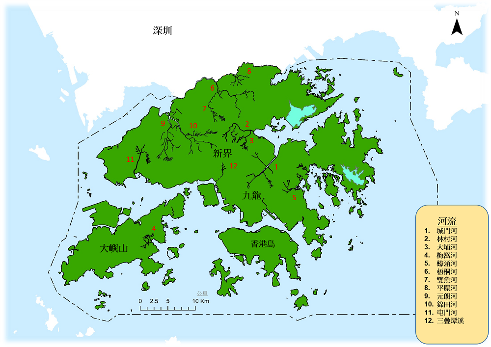 Map of Water Control Zone