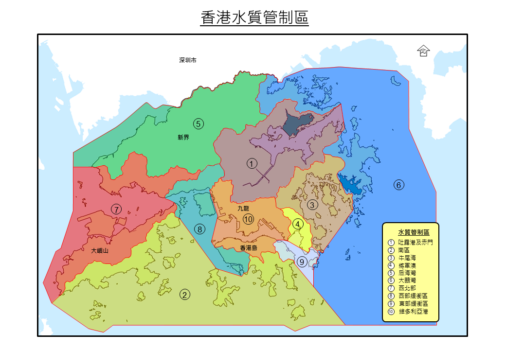 Map of Water Control Zone
